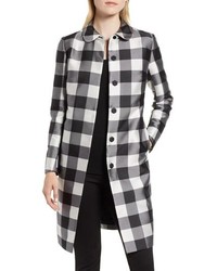 Anne Klein Large Check Coat