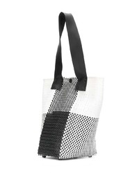 Truss Nyc Check Contrast Tote