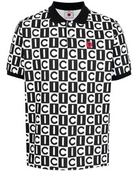 Icecream Logo Check Print Polo Shirt