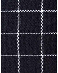 Grid Pattern Blanket Scarf