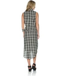Swell Checkered Flannel Dress