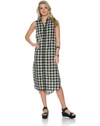 Swell Checkered Flannel Dress