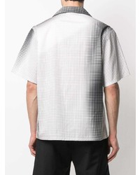 Prada Gradient Effect Print Shirt