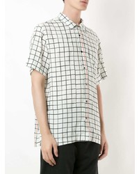 OSKLEN Grid Print Shirt