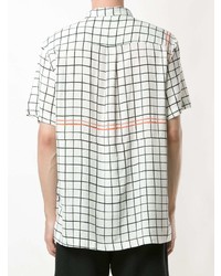 OSKLEN Grid Print Shirt