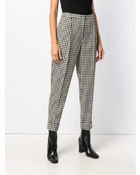 Odeeh Checked Tapered Trousers