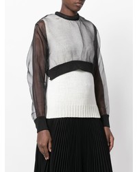 Comme Des Garçons Noir Kei Ninomiya Layered Sweater