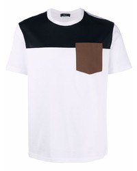 Herno Color Block Crewneck T Shirt