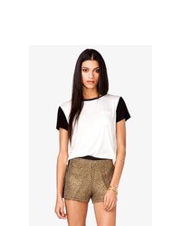 Forever 21 Heathered Contrast Tee