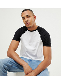 ASOS DESIGN Tall T Shirt With Contrast Raglan