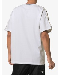 Burberry Tape Detail Cotton T Shirt