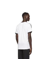 adidas Originals White 3 Stripes T Shirt