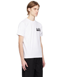 BAPE White Distortion T Shirt