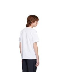 Davi Paris White Logo Patch T Shirt