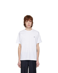 Davi Paris White Logo Patch T Shirt