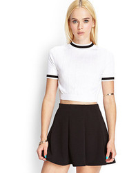 Forever 21 Cropped Knit Sweater