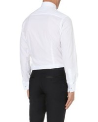 Eton Slim Fit Double Cuff Cotton Shirt