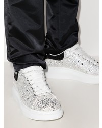 Alexander McQueen Oversized Crystal Embellished Sneakers
