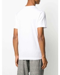 Dolce & Gabbana Logo Embroidered Short Sleeve T Shirt