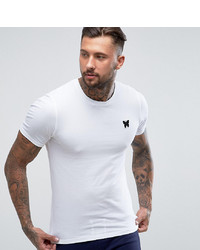Good For Nothing Muscle T Shirt In White With Chest Logo