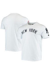 PRO STANDARD White New York Yankees Team Logo T Shirt At Nordstrom