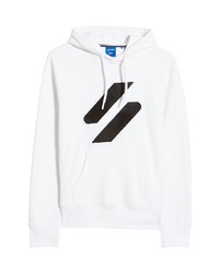 Superdry Code Stretch Cotton Blend Hoodie In Optic At Nordstrom