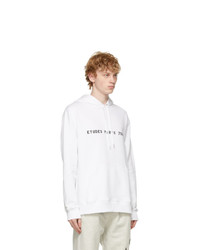 Études White Klein Yes Future Hoodie