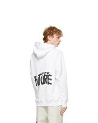 Études White Klein Yes Future Hoodie