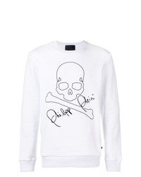 Philipp Plein Embroidered Skull Sweatshirt
