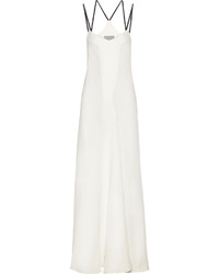 Maiyet Linen Blend Slip Style Maxi Dress
