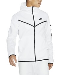 Nike Sportswear Tech Fleece Zip Hoodie In Whiteblack At Nordstrom