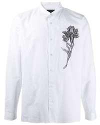 Ann Demeulemeester Chest Flower Shirt