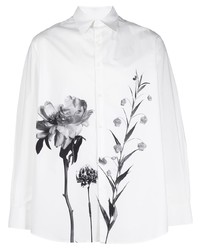 Valentino Floral Motif Shirt