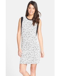 Andrew Marc Marc New York By Floral Jacquard Shift Dress