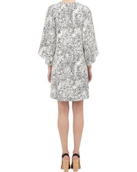 Maiyet Peasant Neck Shift Dress Colorless