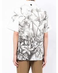 Erdem Botanical Print Short Sleeve Shirt