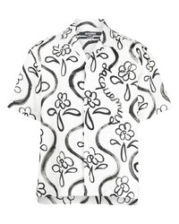 Jacquemus Floral Print Short Sleeve Shirt