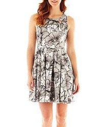 jcpenney Danny Nicole Sleeveless Cutout Fit And Flare Dress