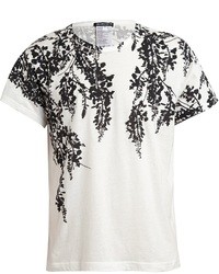 black floral t shirt mens