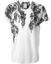 Ann Demeulemeester Floral Silhouette T Shirt