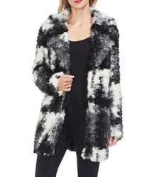 Vince Camuto Marled Shaggy Faux Fur Jacket