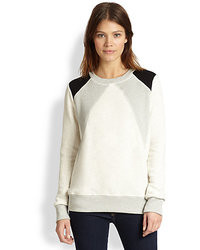 194t Tri Tone Paneled Sweatshirt