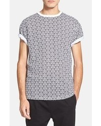 Topman Geometric Print T Shirt