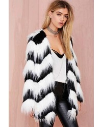 Glamorous Sass Master Faux Fur Coat