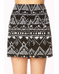 Forever 21 Day Trip Abstract Mini Skirt
