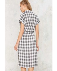 Factory Walk In The Park Gingham Dress