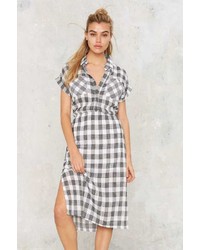 Factory Walk In The Park Gingham Dress