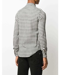 Saint Laurent Checked Slim Fit Shirt