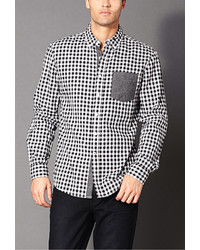 Forever 21 Classic Fit Gingham Shirt