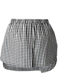 No.21 N21 Gingham Layered Mini Skirt